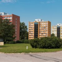 Cité d'immeubles en copropriété