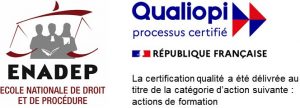 Logo de l'Ecole nationale de droit et de procédure (ENADEP)